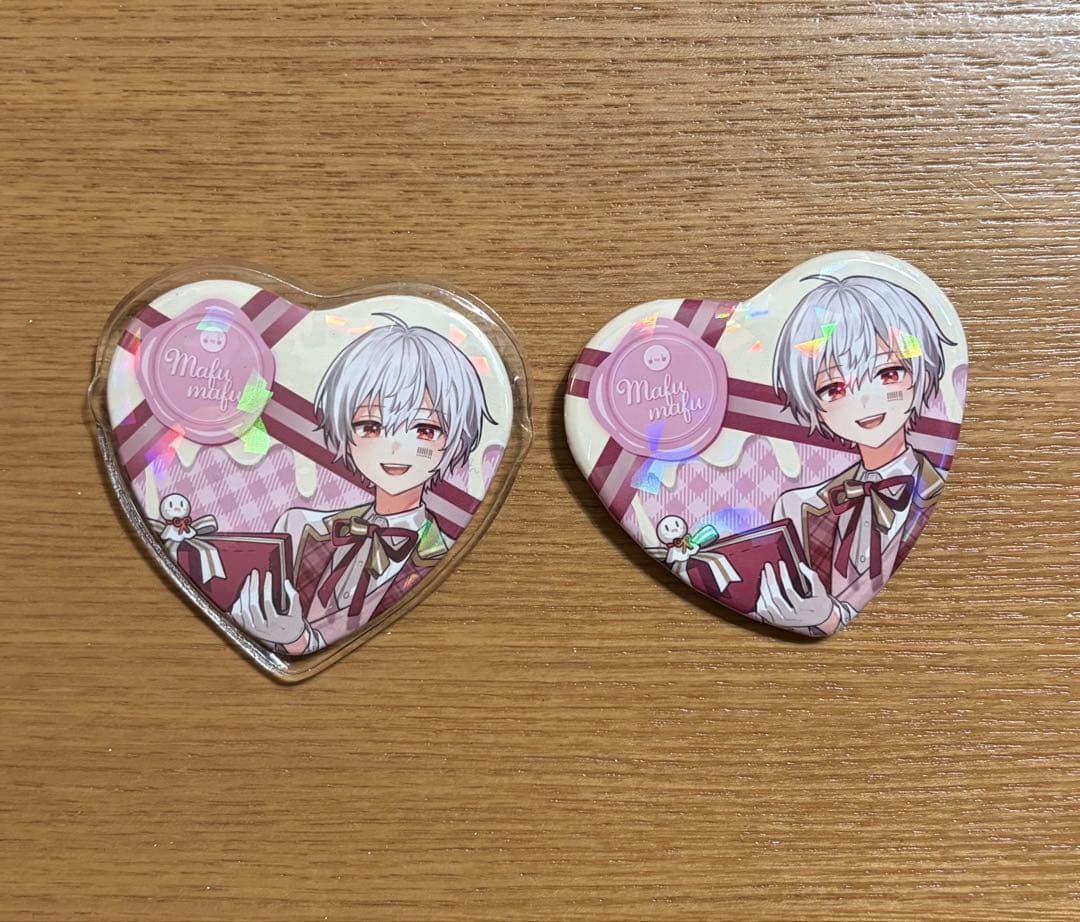 まふまふ　バレンタイン　缶バッジ　シークレット　ホロ　まとめ売り　A3 痛バ