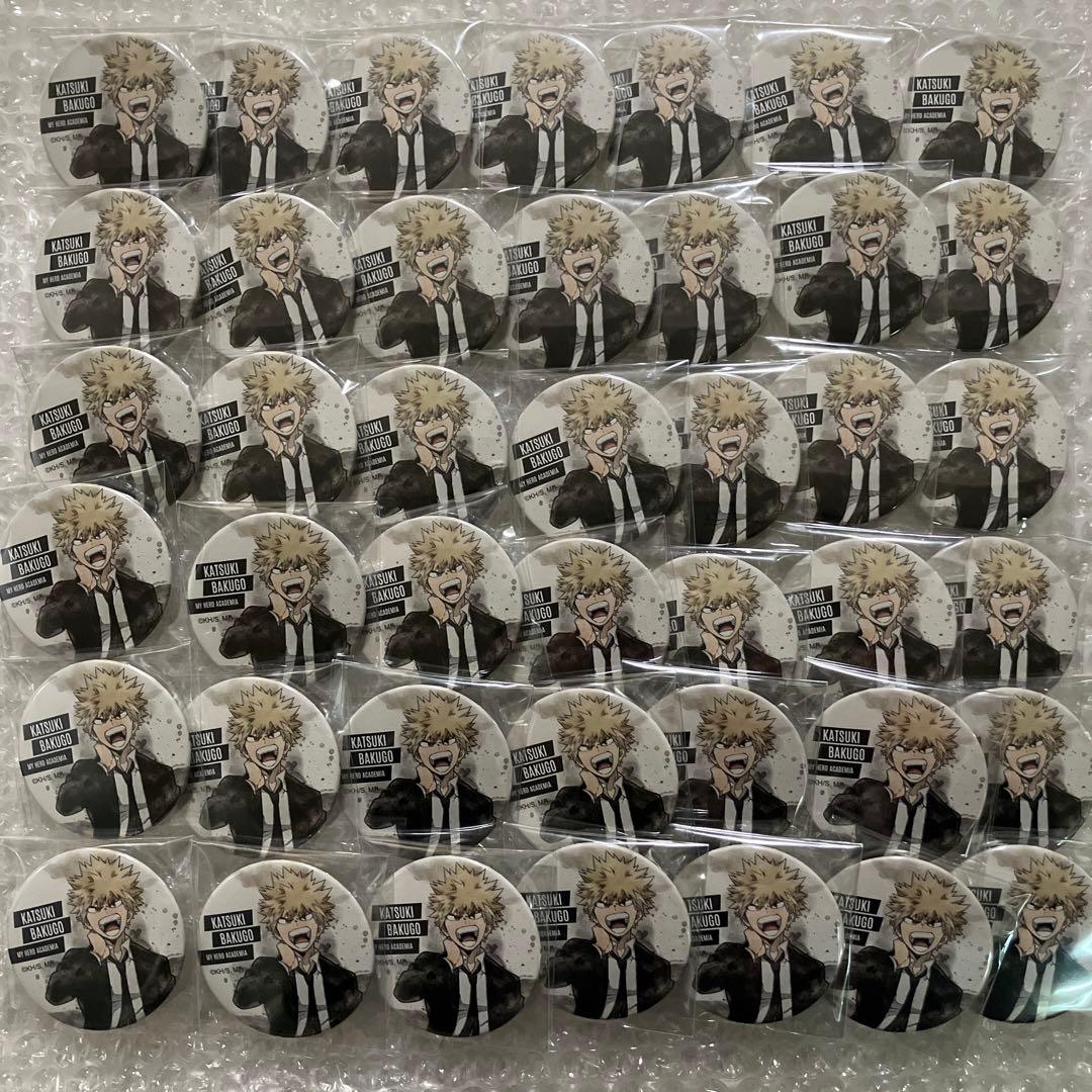 ヒロアカ　爆豪勝己　ベースヤードトーキョー　缶バッジ