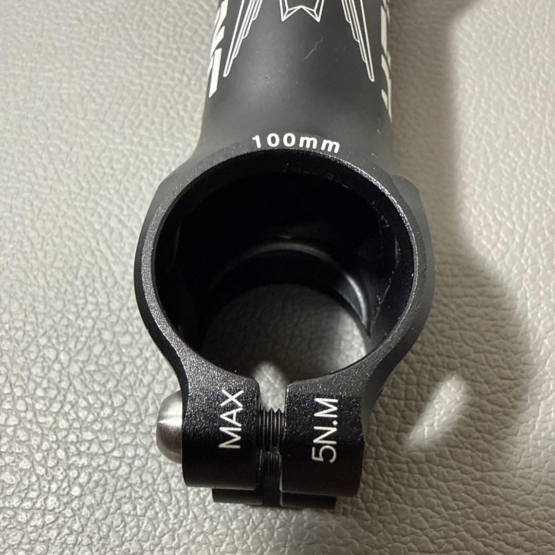 KCNC ステム　チームイシュー AH OS 100mm 31.8mm 5D 黒