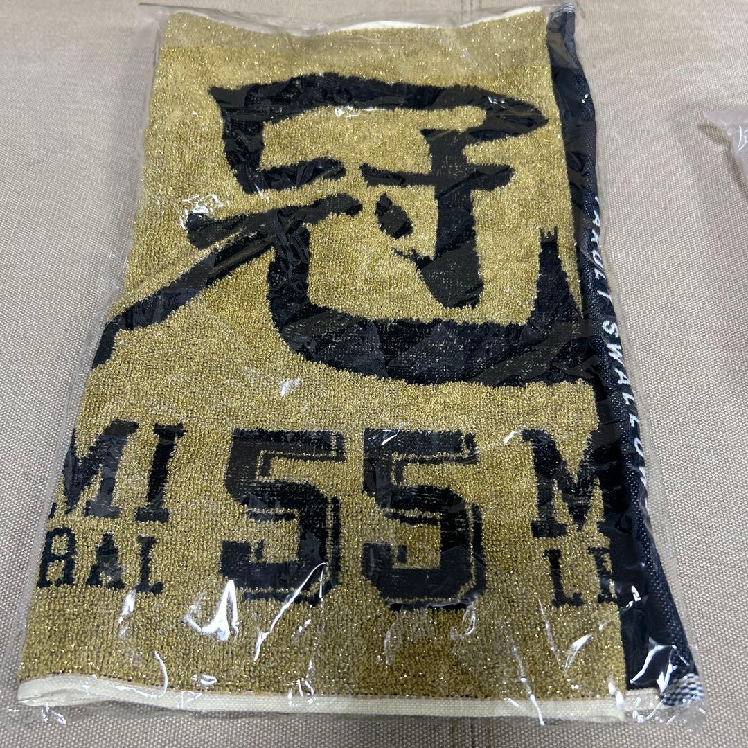 ヤクルトスワローズ　村上55 三冠王レプリカユニフォーム Mサイズ タオルセット