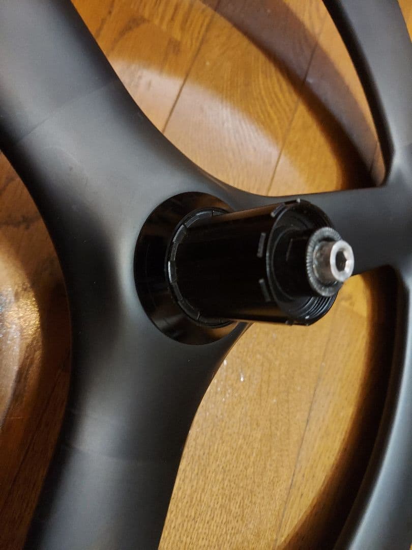 ICANカーボンバトンホイール前後セット 20インチ451ディスクブレーキ用中古