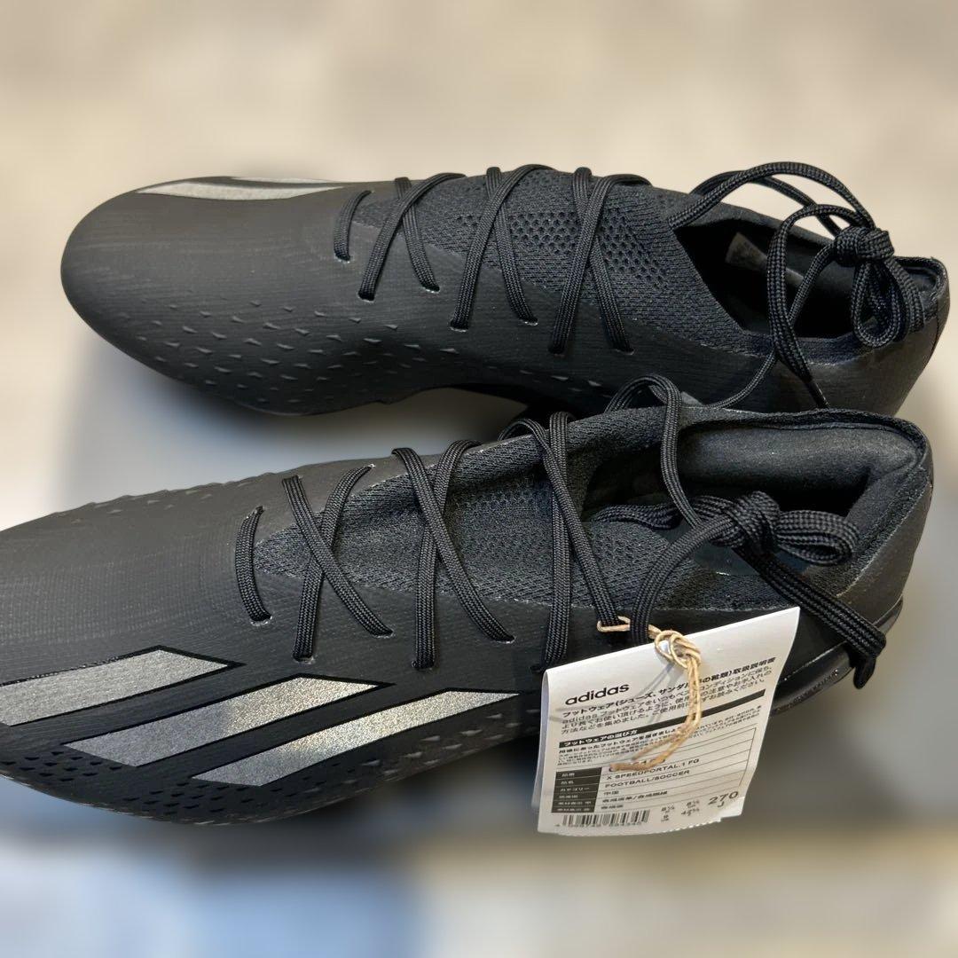希少　新品　エックス スピードポータル.1 FG　27.0cm 　ブラック