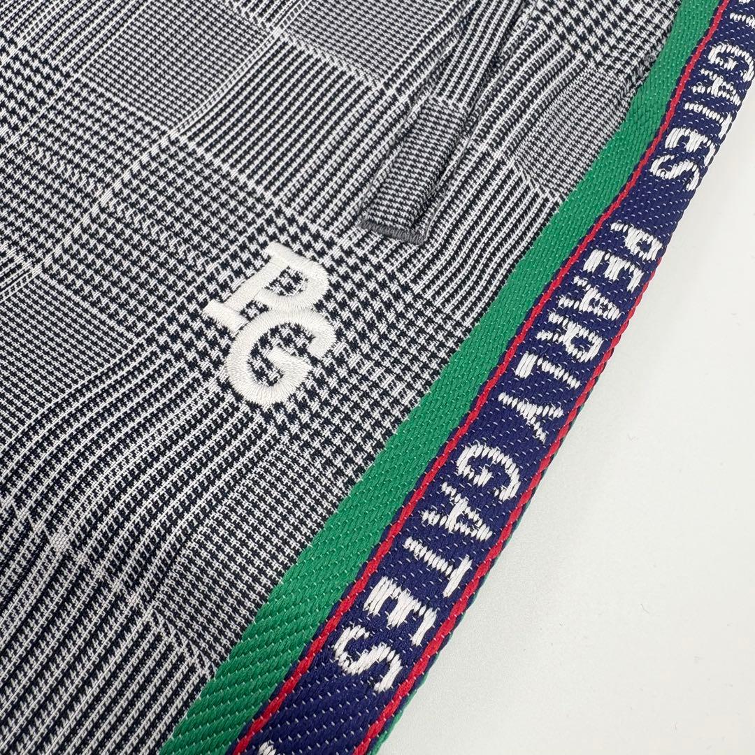 美品　パーリーゲイツ ゴルフパンツ チェック グレー 6 LL 30周年　809