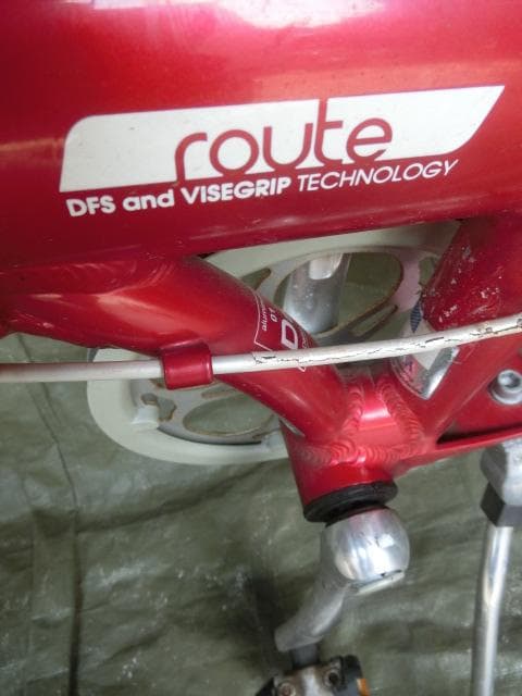 115：DAHON ROUTE　折畳自転車　ジャンク　引取限定：埼玉県所沢市