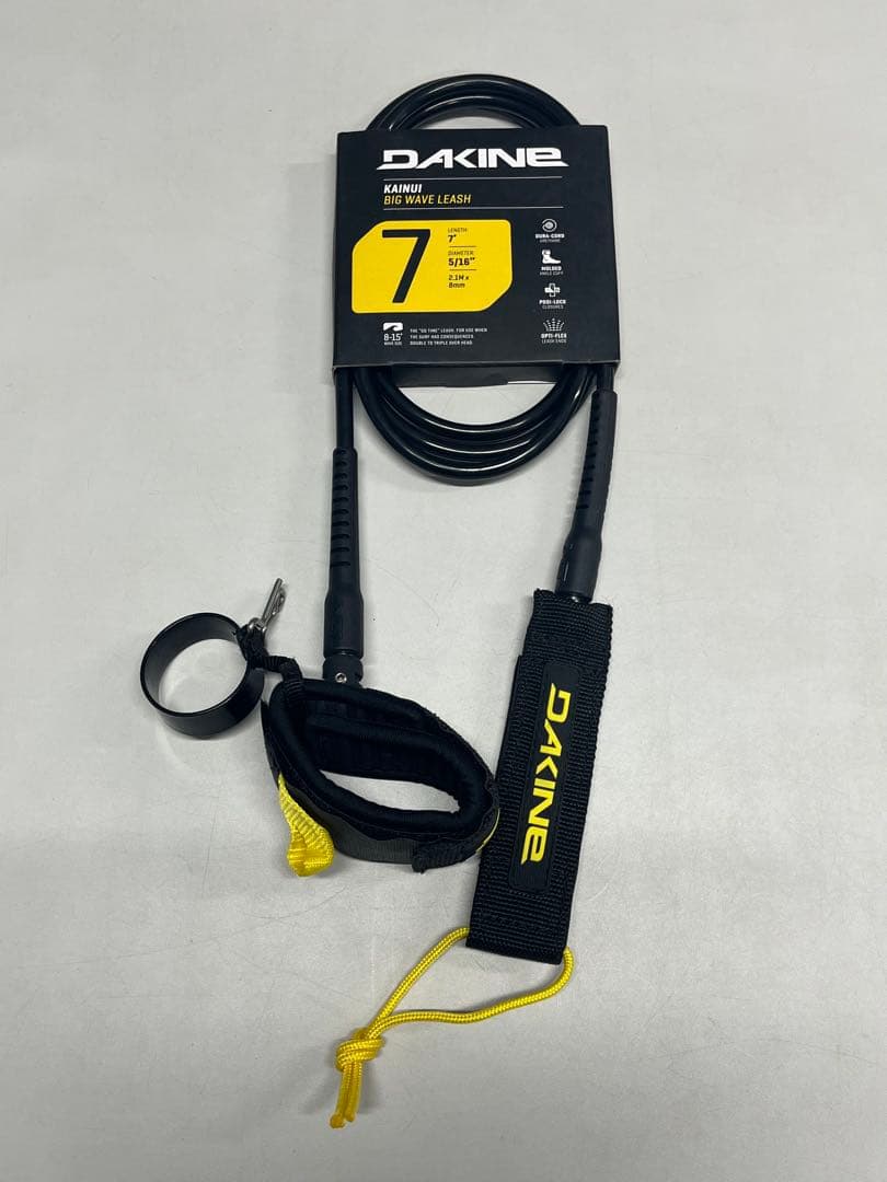 サーフィン・ボディボード 2025 DAKINE LEASH 7FT X 5/16EASYCLIP