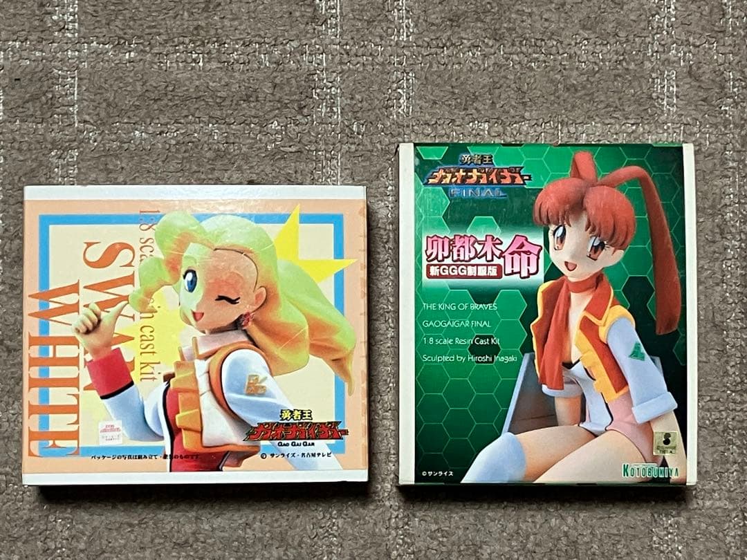 勇者王ガオガイガー　 卯都木命 スワンホワイトセット フィギュア コトブキヤ