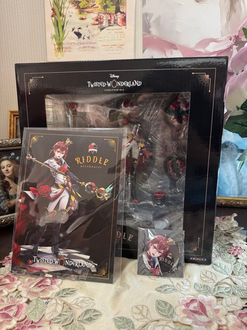 ツイステ リドル・ローズハート 1/8スケールフィギュア 特典付き【新品未開封】