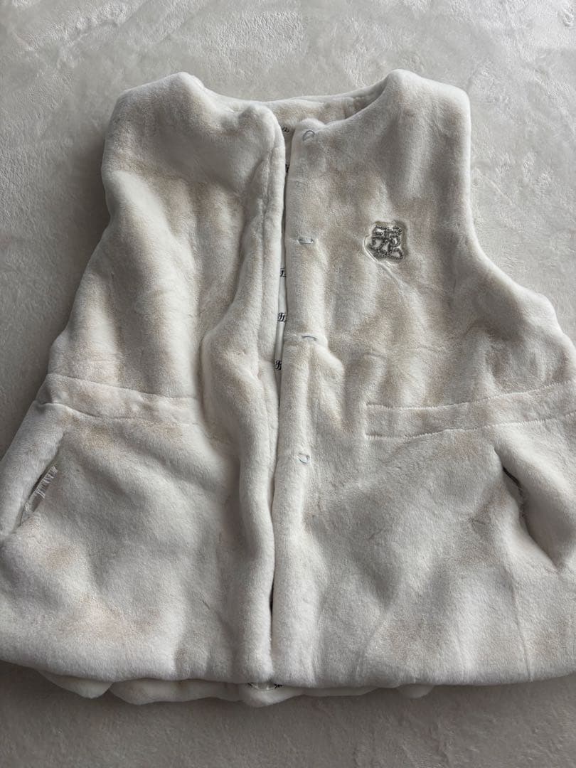 fairliar フェアライアー ファー ベスト ジャケットMサイズ