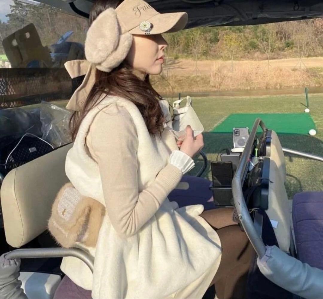 fairliar フェアライアー ファー ベスト ジャケットMサイズ