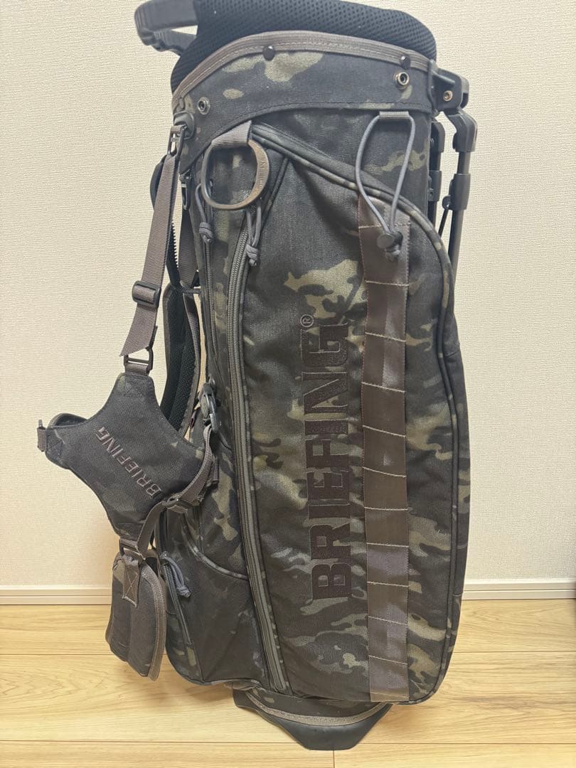 BRIEFING 迷彩 キャディバッグ ブリーフィング