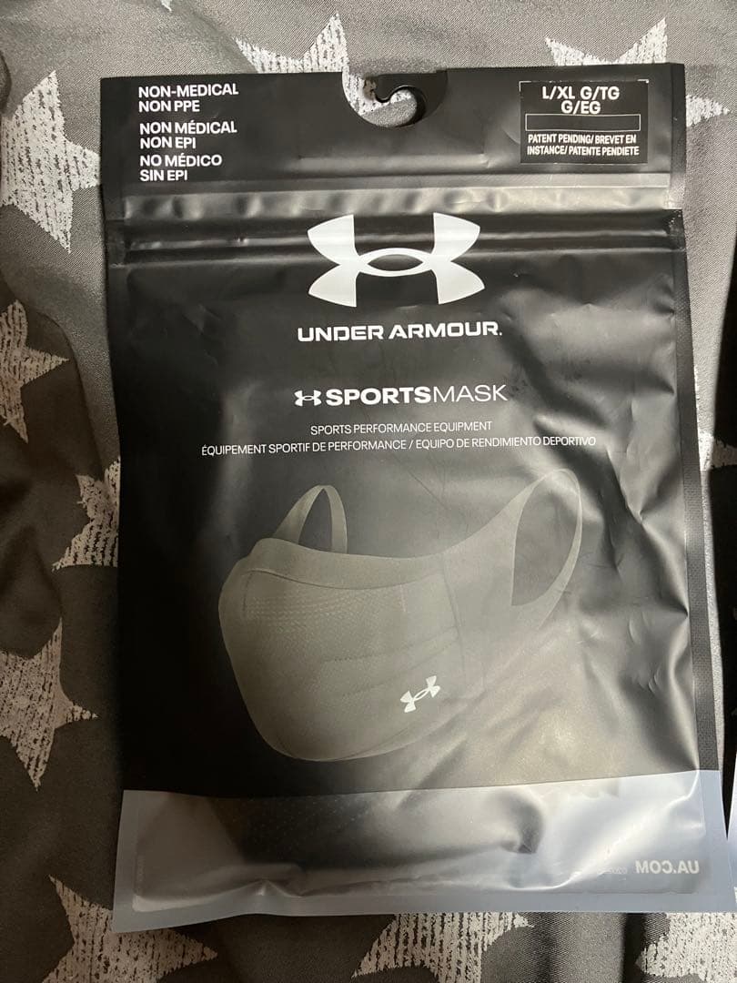送料込の限界値　アンダーアーマースポーツマスク3点セット黒紺青L/XL新品未使用