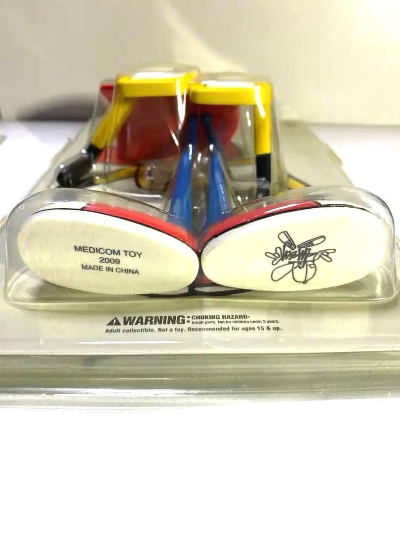 STUSSY × REAS × MEDICOM TOY フィギア 3点