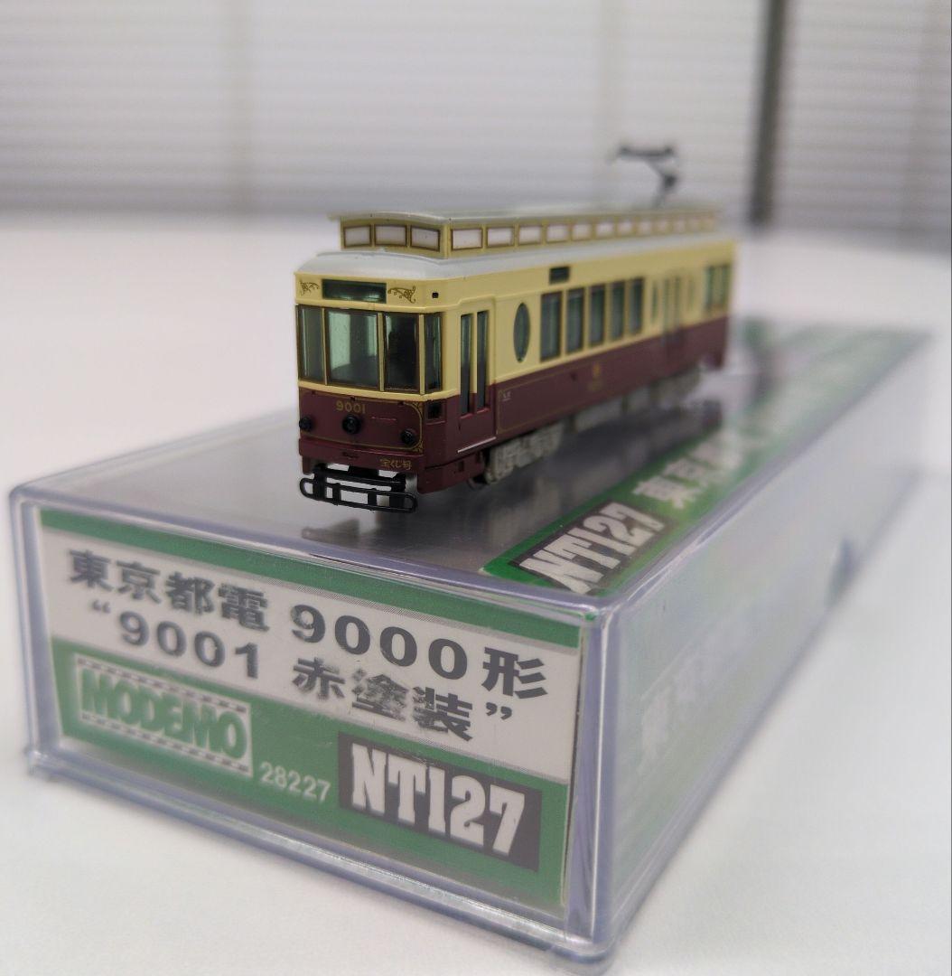 鉄道模型 東京都電 9000形 9001 赤塗装