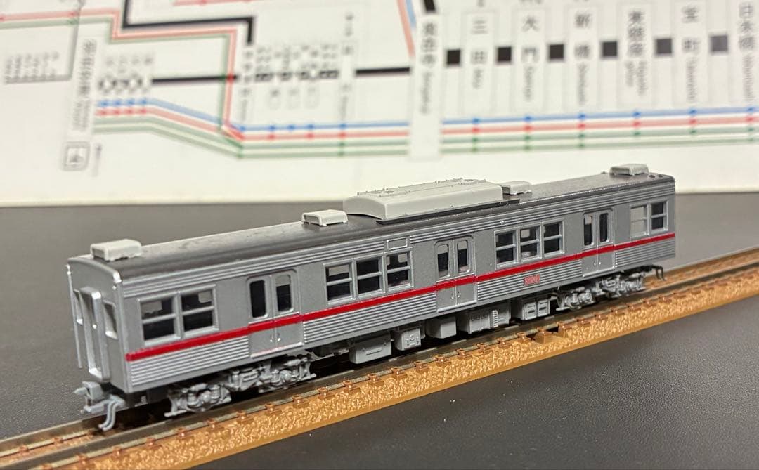 【bncnpn】都営5200形 Nゲージ未塗装キット組立品4両