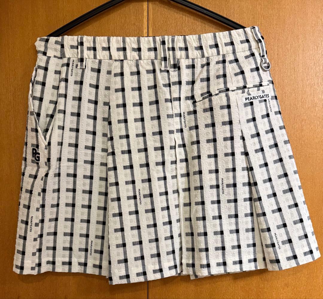 チェック柄プリーツスカート