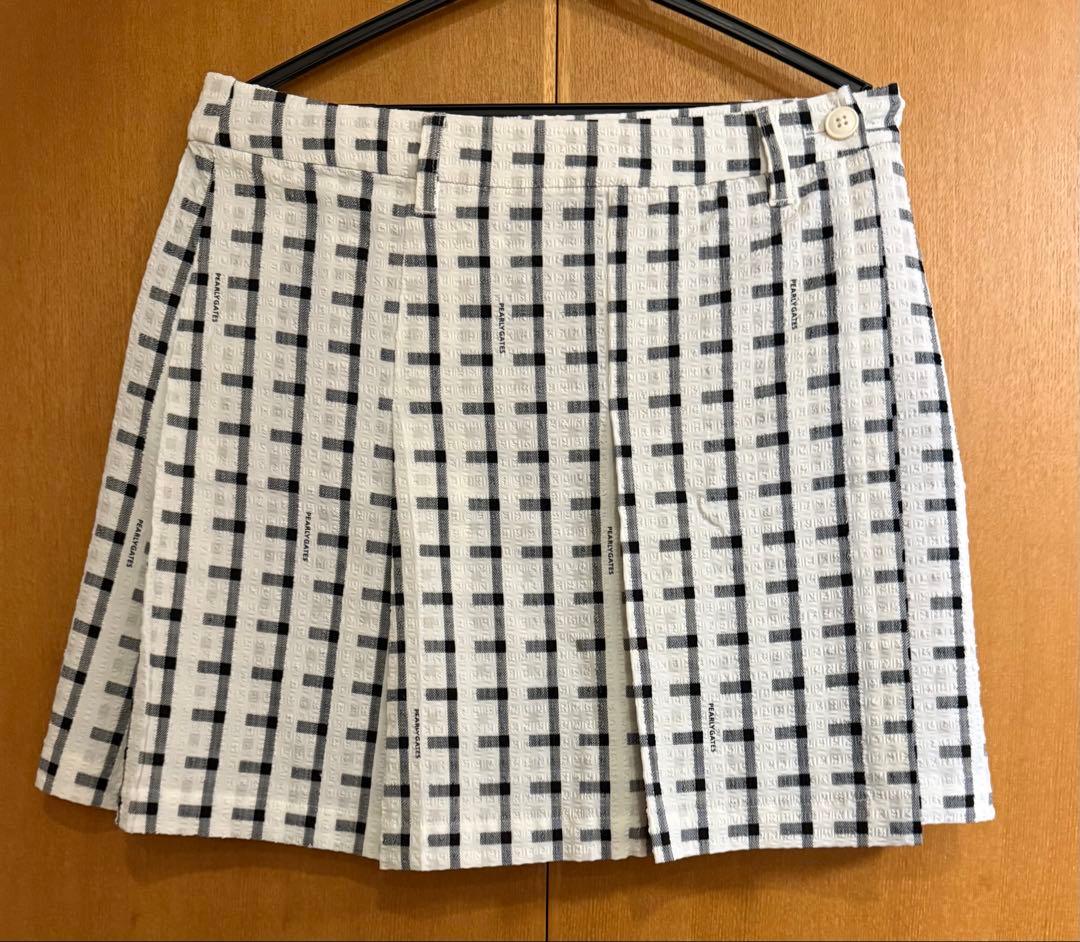 チェック柄プリーツスカート