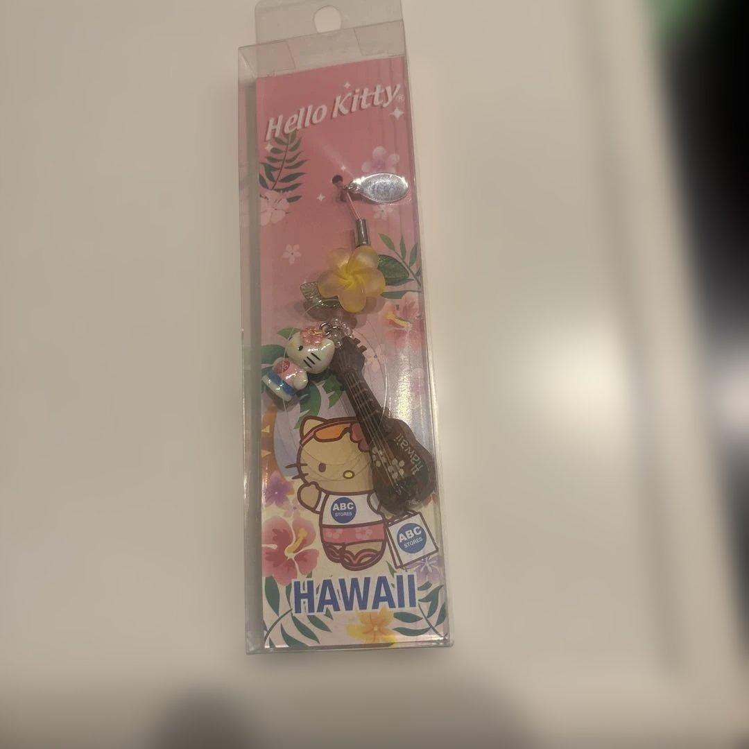 ハワイ限定キティストラップ　ABCストア