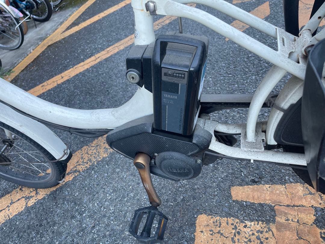 3人乗り電動自転車 タイヤ両方パンク 直接取引可！