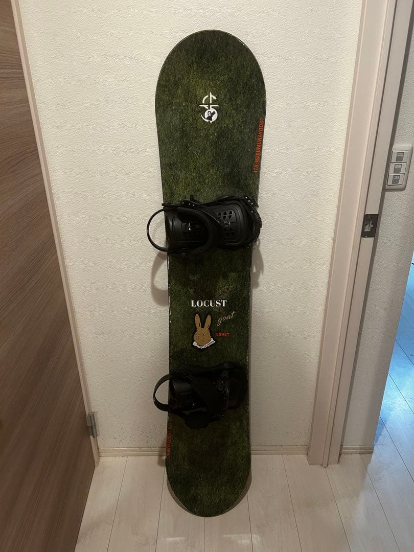 【さくりゃんぼ】clooja locust スノーボード 148cm