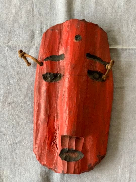 骨董品　お面　民藝品