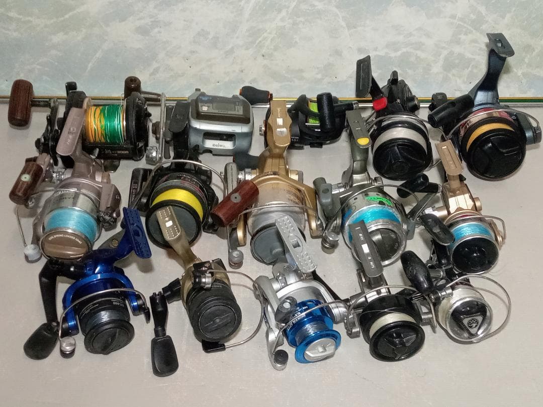 釣り具 リール 15点 まとめ売り ジャンク品 エンブレム-X GT3000等