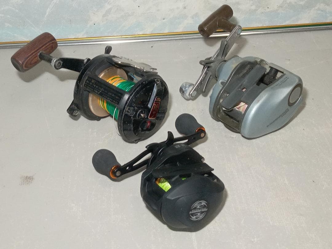 釣り具 リール 15点 まとめ売り ジャンク品 エンブレム-X GT3000等