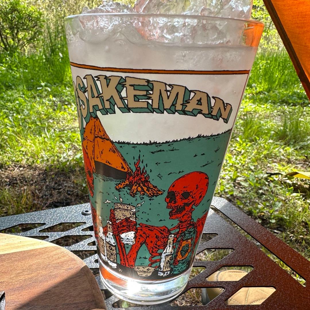 HILLS FIELDオリジナルパイントグラス　-OSAKEMAN-　480ml