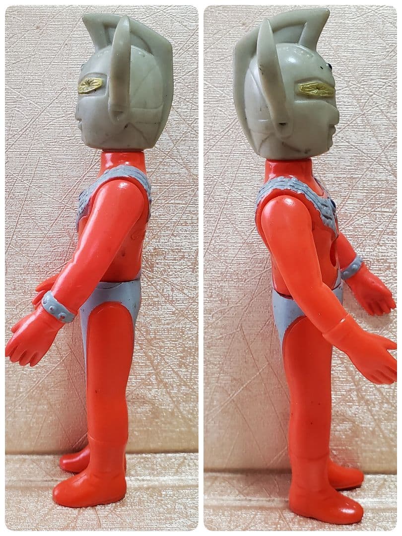 ブルマァク タケミ ウルトラマン ゾフィー タロウ ソフビ 当時モノ