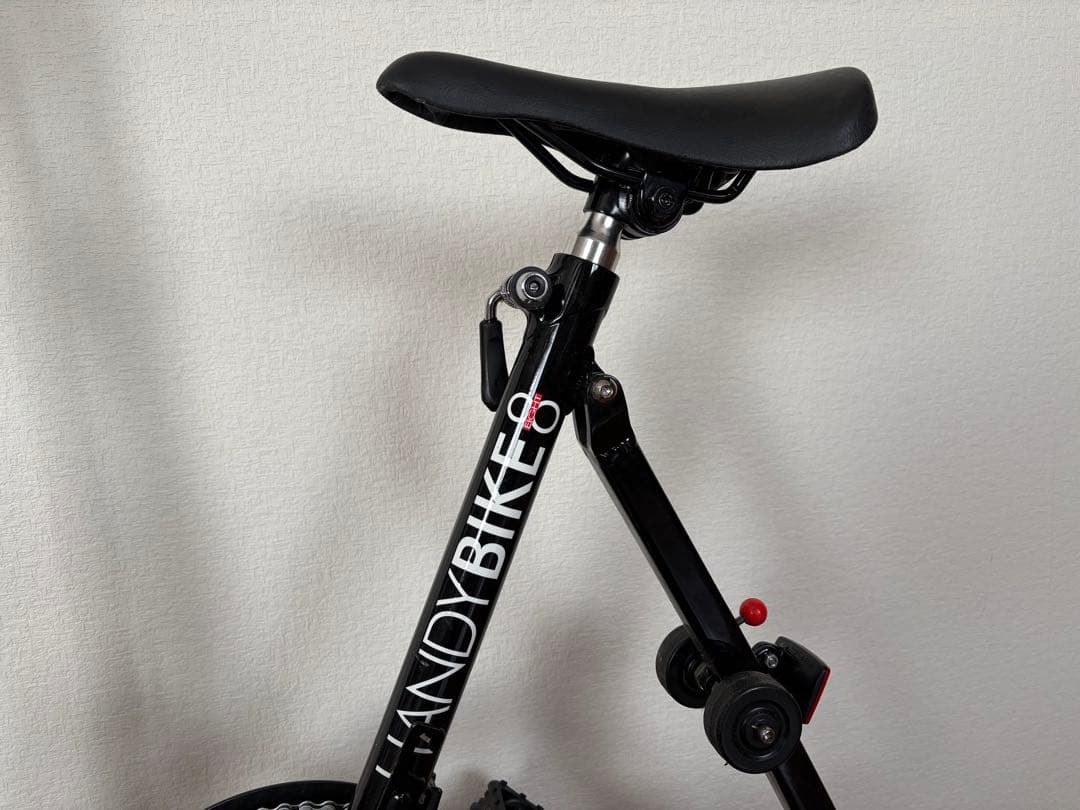 折り畳み自転車 ブリヂストン HANDY BIKE8 レッド/ブラック