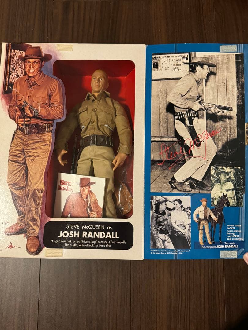 りゅう　トイズマッコイ　スティーブマックイーン　フィギュア　拳銃無宿