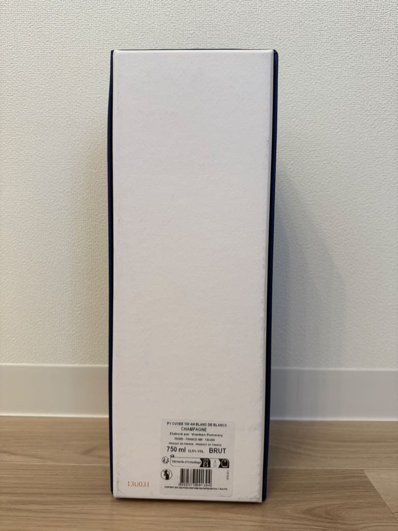 【新品未開封】Pommery 150周年記念 ブラン・ド・ブランシャンパン