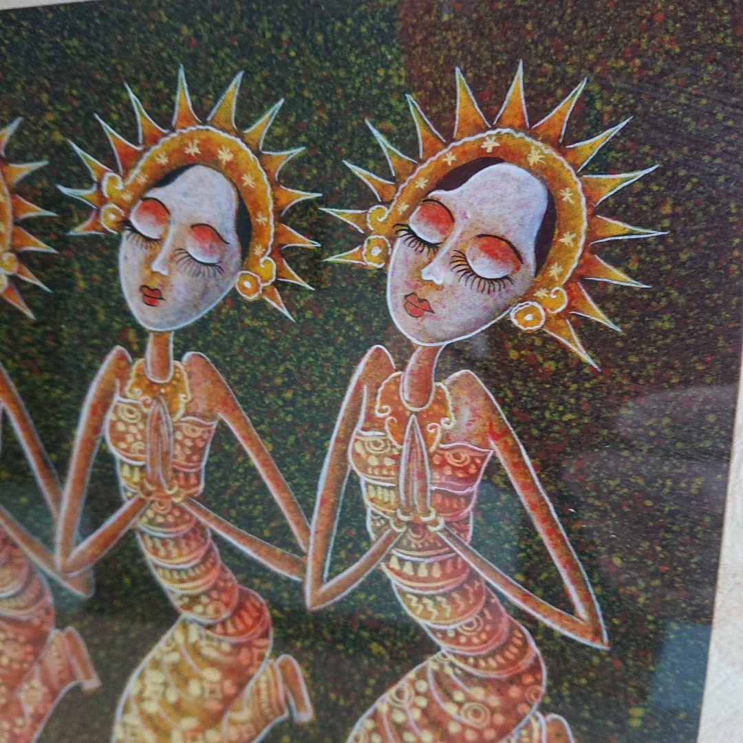 BALI 絵画 アート アジアン雑貨