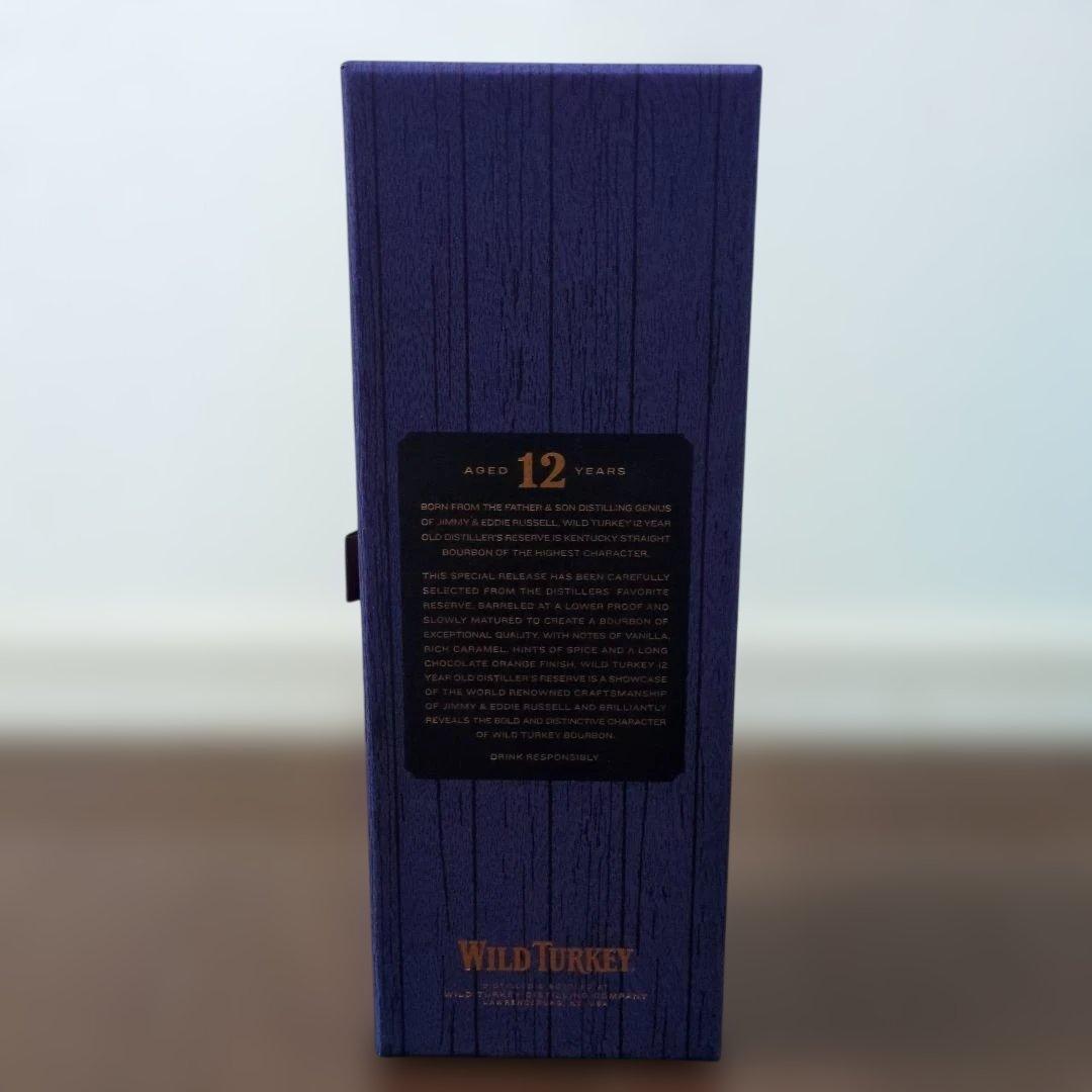 WILD TURKEY 12年 バーボンウイスキー ギフトボックス付き