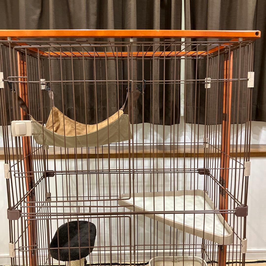 アリス　キャットケージ 中型 ハンモック付き