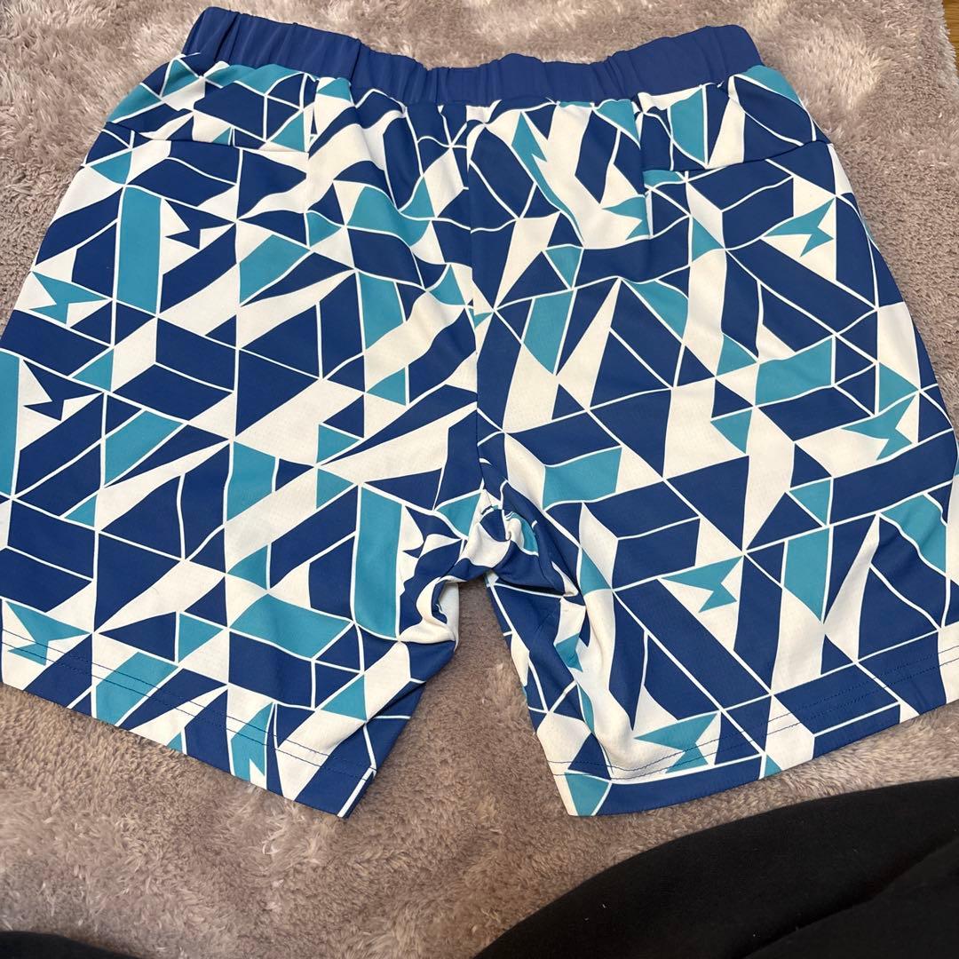 バドミントンハーフパンツ 柄パン