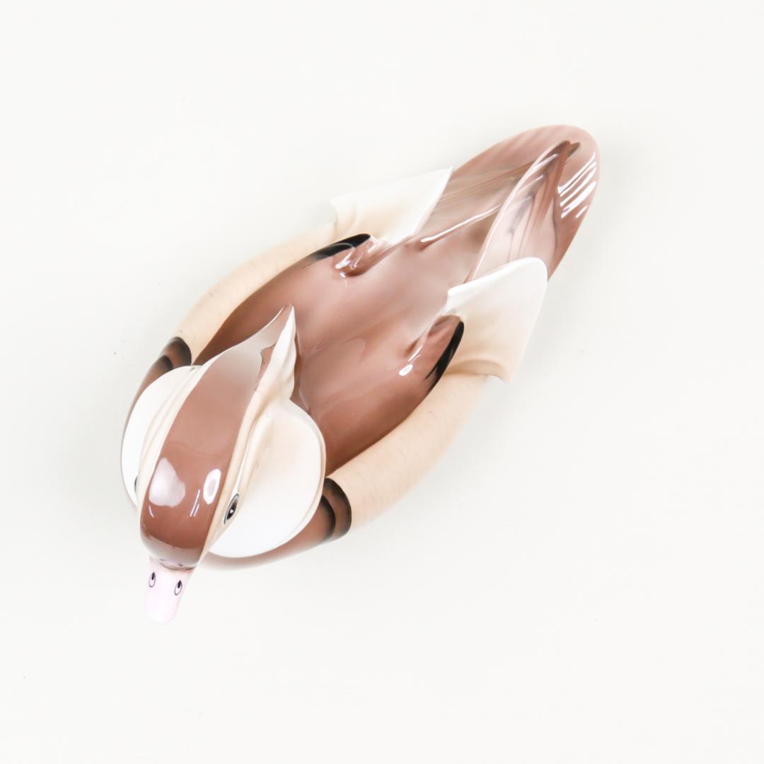 ノリタケ オシドリ オス フィギュリン 置物 美品