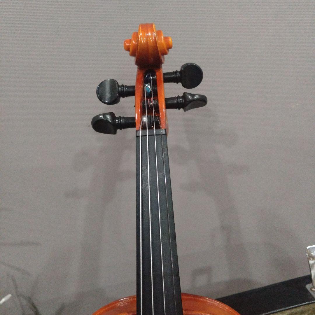 バイオリン SUZUKI スズキ 220 1/4 弓＆肩当て付き
