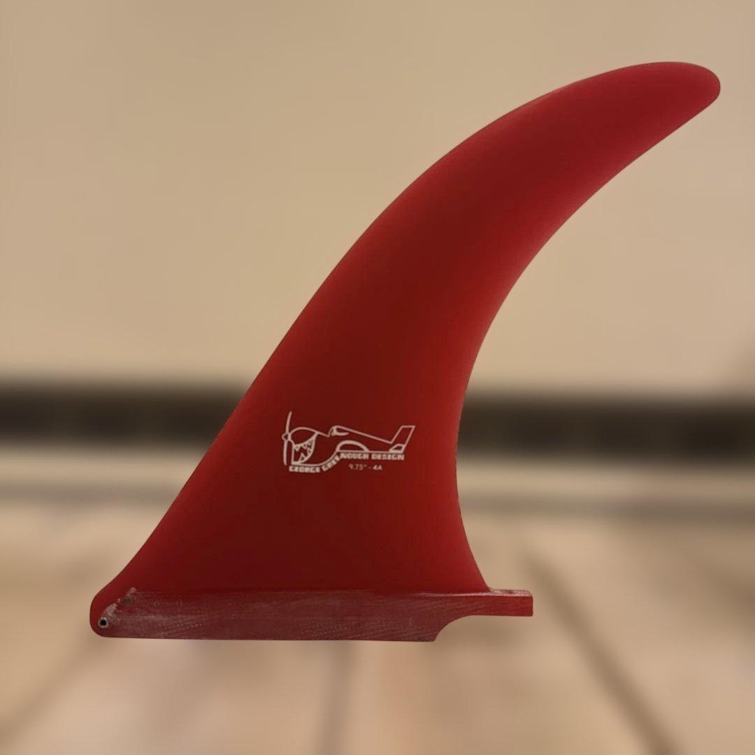 ジョージ・グリノー 9.75 ロングボードフィン カバー付き【未使用】