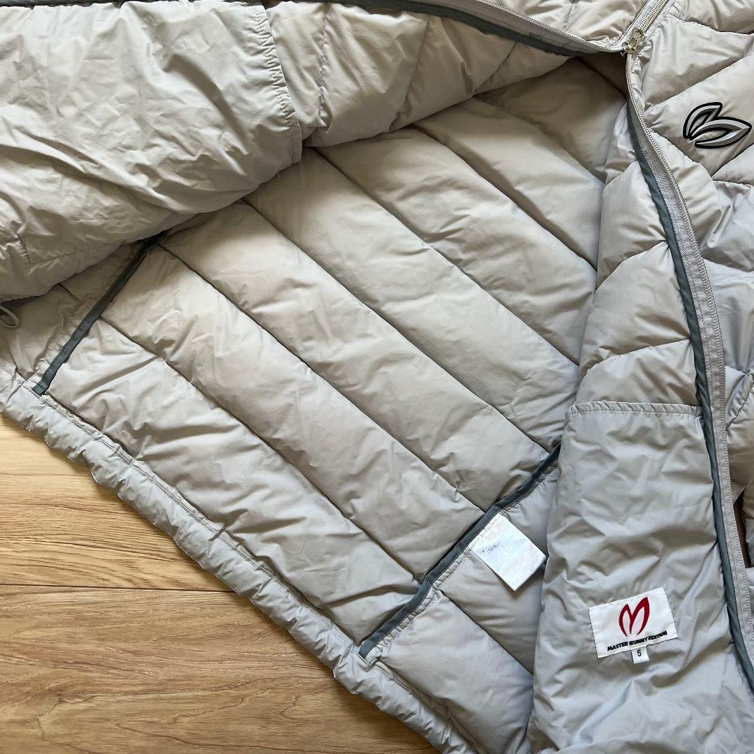 パーリーゲイツ　マスターバニー　ダウンジャケット　グレー　メンズ　5 L