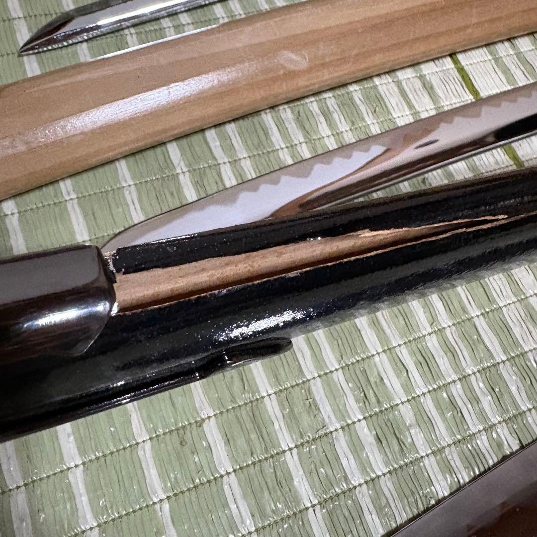 模造刀　模擬刀　武士　侍　伝統工芸　剣　ソード　太刀　小太刀　鞘　鍔　5本セット