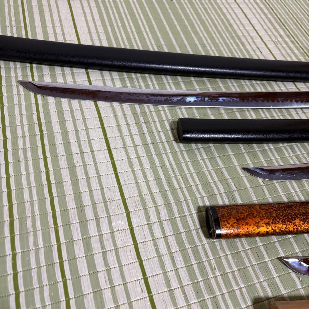 模造刀　模擬刀　武士　侍　伝統工芸　剣　ソード　太刀　小太刀　鞘　鍔　5本セット