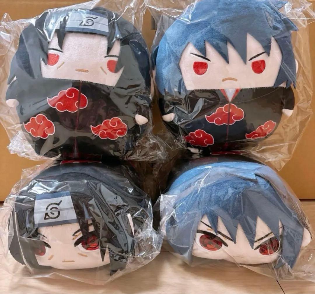 NARUTO ナルト ぽてコロマスコット ふわコロりん Mサイズ サスケ イタチ