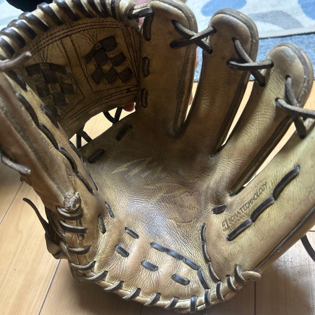 ソフトテクノロジー ベージュ 野球グローブ