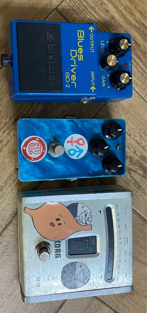 ジ*吉様 KORG DF-10 チューナーとBOSSエフェクターセット-いろいろ