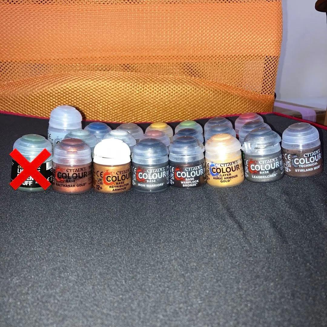 Citadel Colour シタデルカラー　19本セット