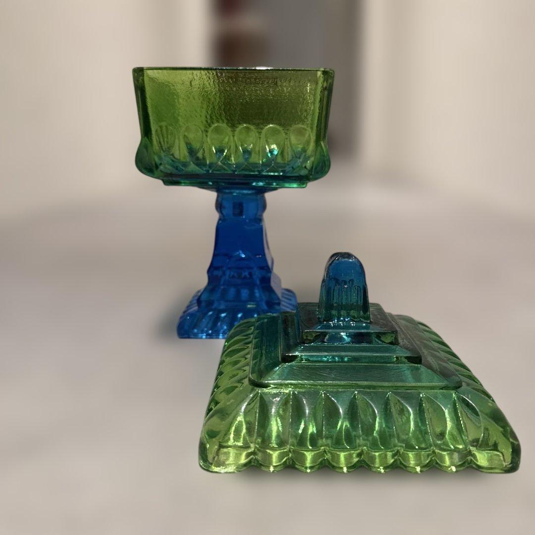 【極美品】フランスアンティーク キャンディーポット アールデコ 1970年代レア