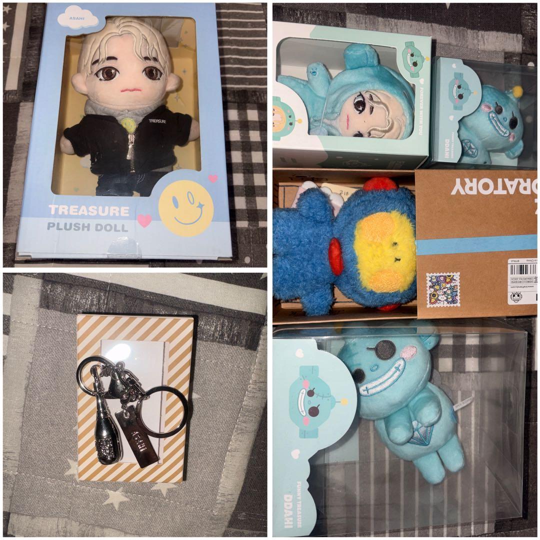 TREASURE アサヒ DDAHI HIKUN ぬいぐるみセット