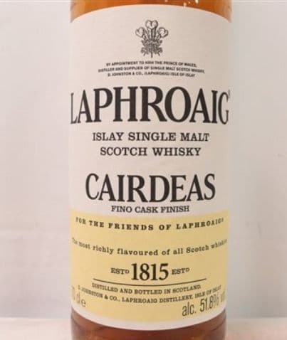 ラフロイグ カーディス フィノカスクフィニッシュ 700ml 51.8％ 箱付き