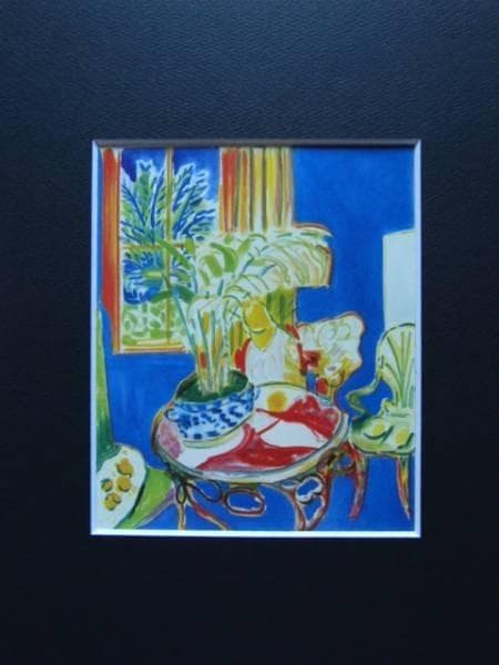 Henri Matisse、PETIT INTERIEUR BLEU