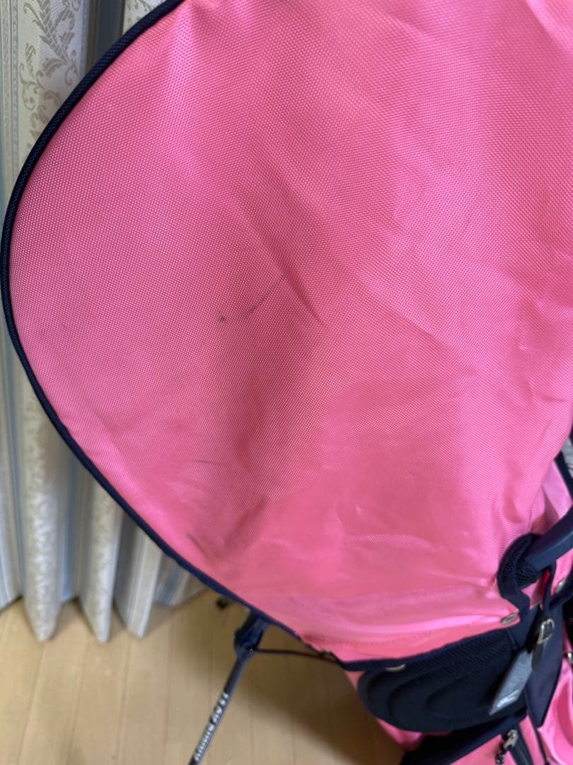 JACK BUNNY スタンドゴルフバッグ ピンク　使用感あり